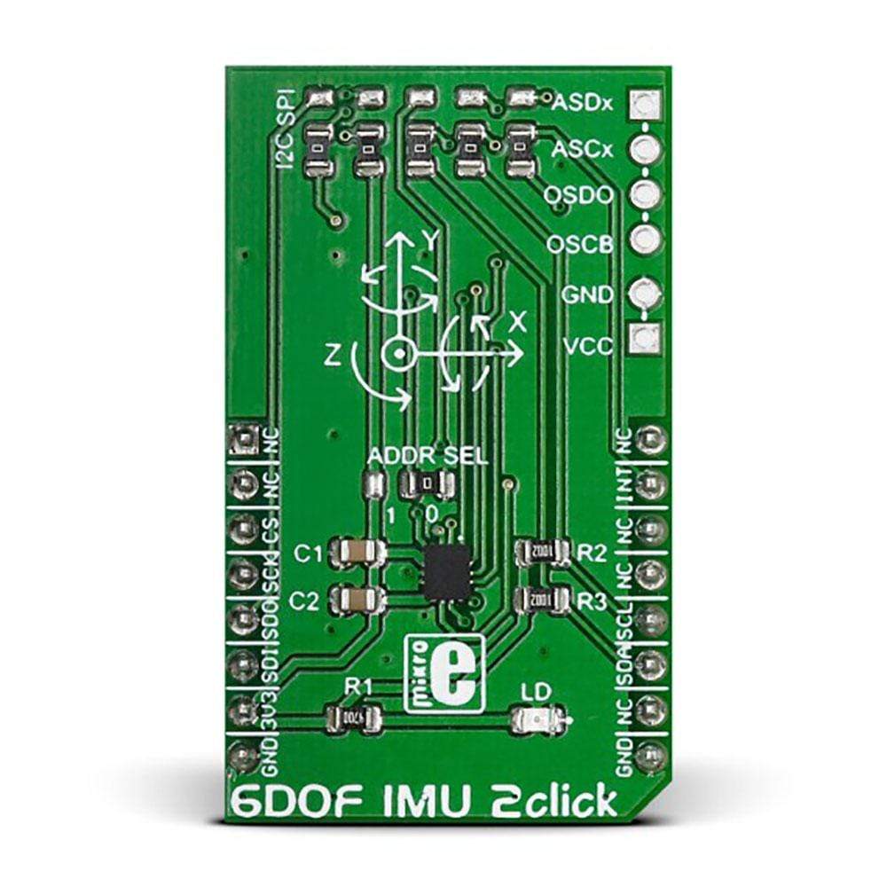 Mikroelektronika d.o.o. MIKROE-2337 6DOF IMU 2 Click Board - The Debug Store UK