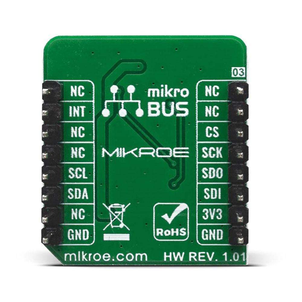 Mikroelektronika d.o.o. MIKROE-4044 6DOF IMU 6 Click Board - The Debug Store UK