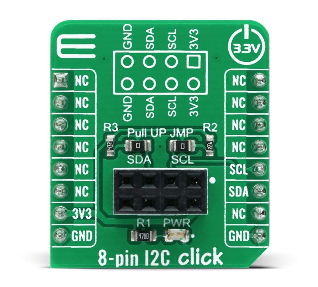 Mikroelektronika d.o.o. MIKROE-4241 8-Pin I2C Click Board - The Debug Store UK