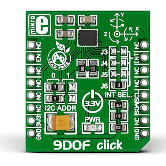 Mikroelektronika d.o.o. MIKROE-1996 9DOF Click Board - The Debug Store UK