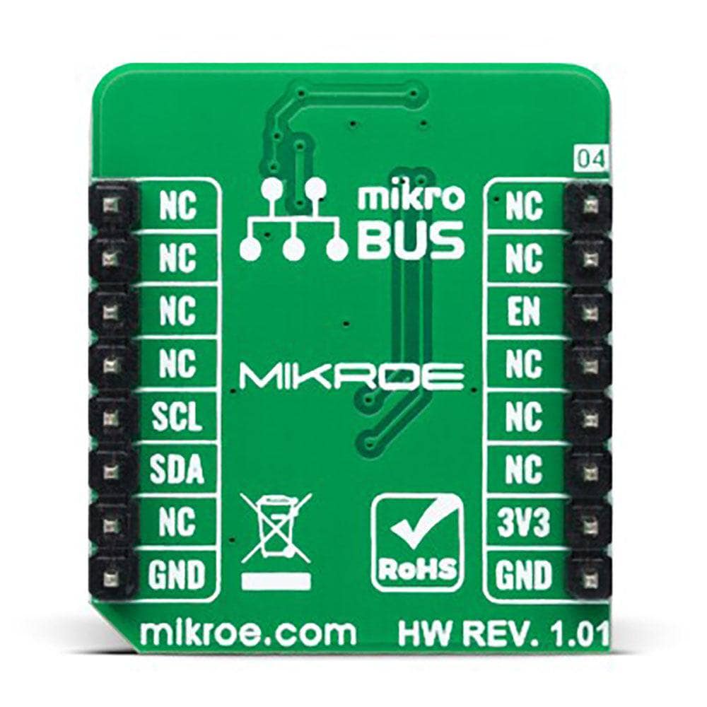 Mikroelektronika d.o.o. MIKROE-5391 A5000 Plug&Trust Click Board - The Debug Store UK