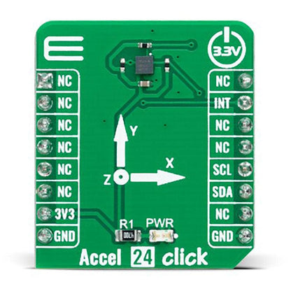 Mikroelektronika d.o.o. MIKROE-5336 Accel 24 Click Board - The Debug Store UK
