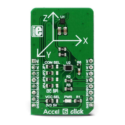 Mikroelektronika d.o.o. MIKROE-3075 Accel 6 Click Board - The Debug Store UK