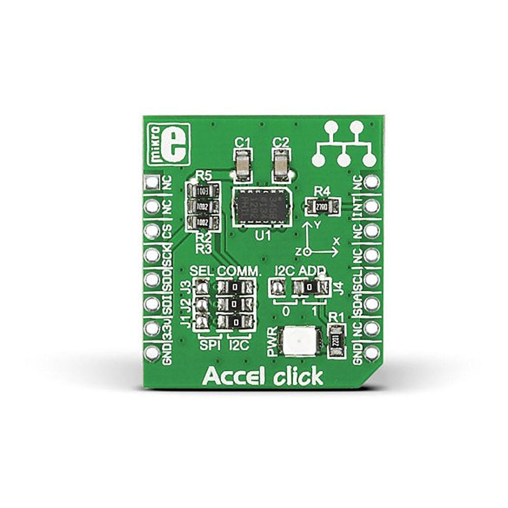 Mikroelektronika d.o.o. MIKROE-1194 Accel Click Board - The Debug Store UK