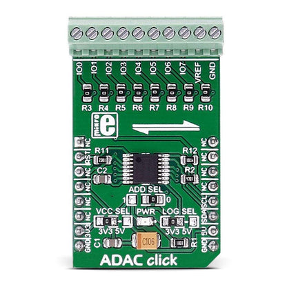 Mikroelektronika d.o.o. MIKROE-2690 ADAC Click Board - The Debug Store UK