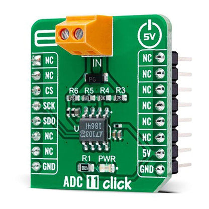 Mikroelektronika d.o.o. MIKROE-4593 ADC 11 Click Board - The Debug Store UK