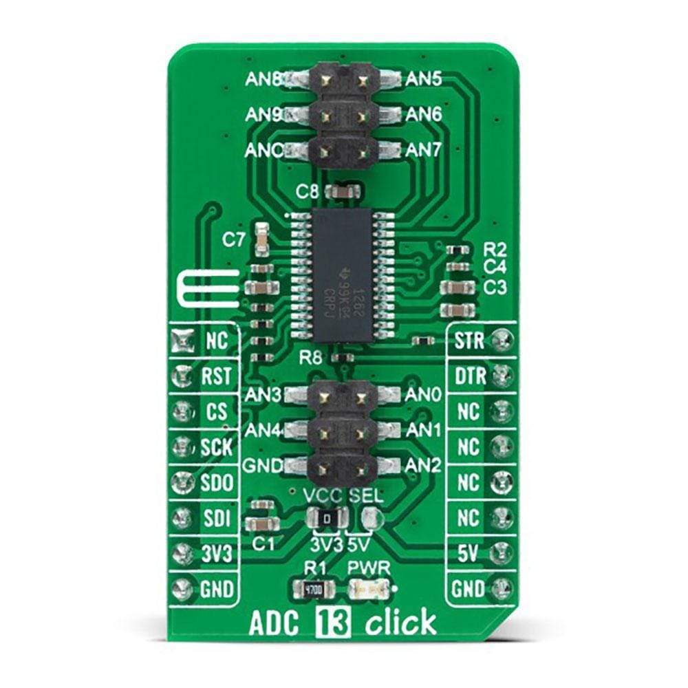 Mikroelektronika d.o.o. MIKROE-4743 ADC 13 Click Board - The Debug Store UK