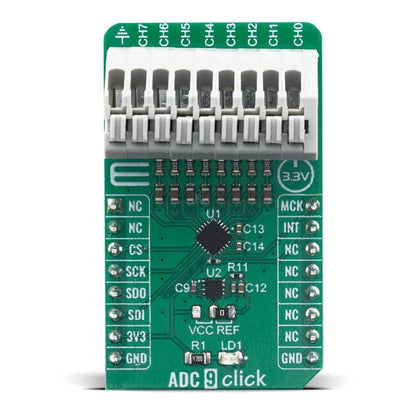 Mikroelektronika d.o.o. MIKROE-4105 ADC 9 Click Board - The Debug Store UK