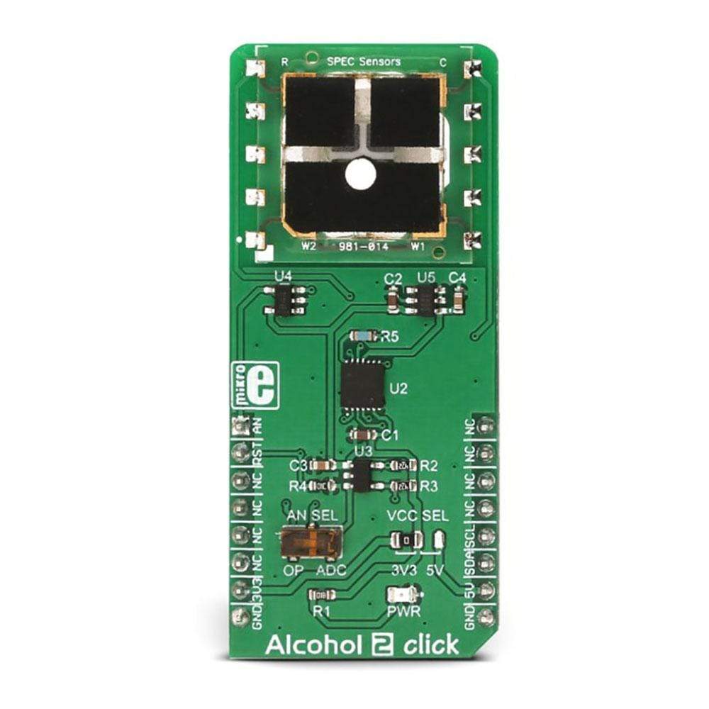 Mikroelektronika d.o.o. MIKROE-3097 Alcohol 2 Click Board - The Debug Store UK