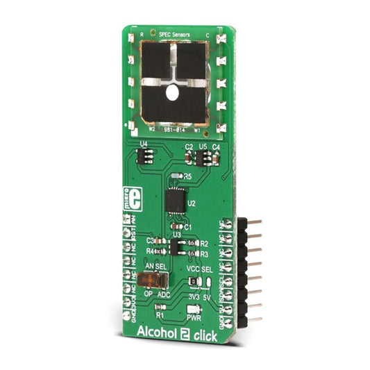 Mikroelektronika d.o.o. MIKROE-3097 Alcohol 2 Click Board - The Debug Store UK