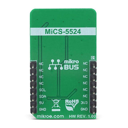 Mikroelektronika d.o.o. MIKROE-3318 Alcohol 3 Click Board - The Debug Store UK