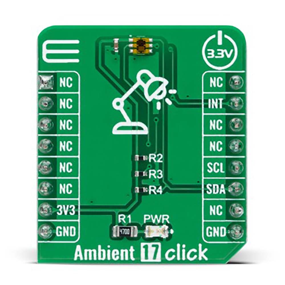 Mikroelektronika d.o.o. MIKROE-5106 Ambient 17 Click Board - The Debug Store UK