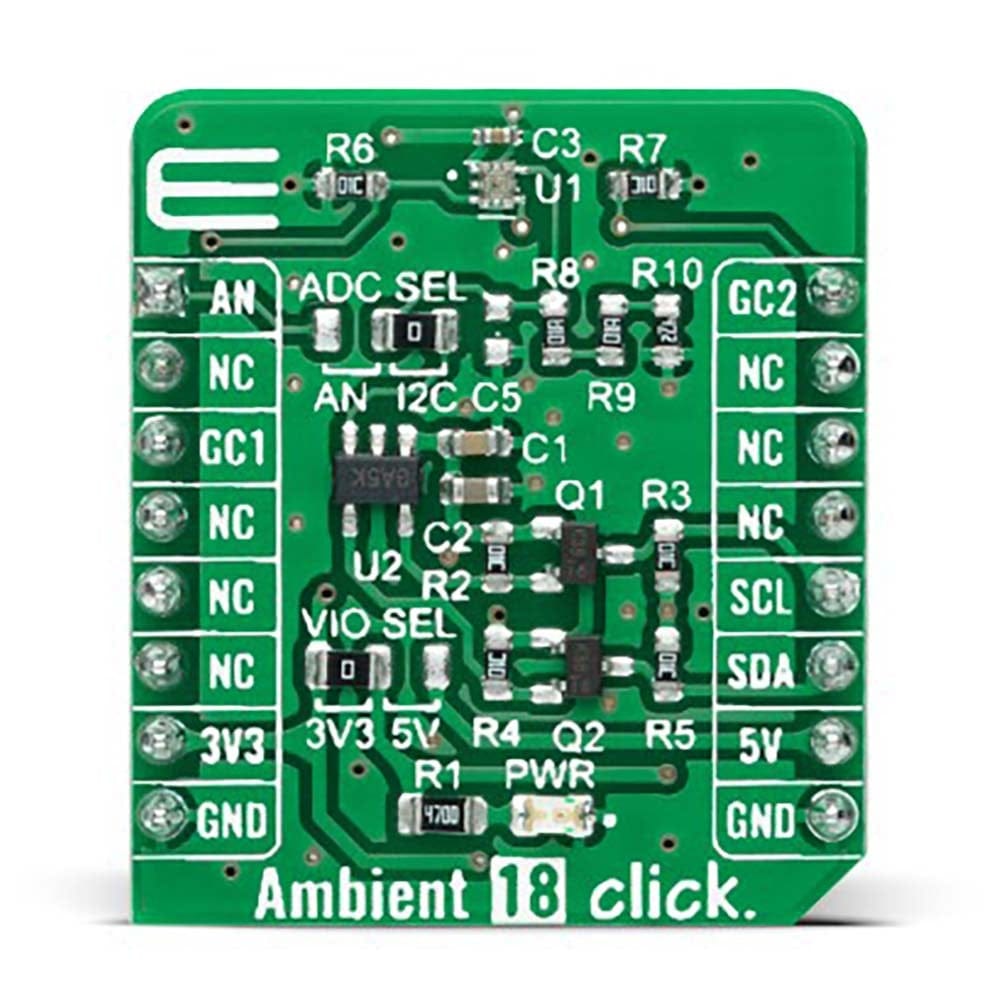 Mikroelektronika d.o.o. MIKROE-4943 Ambient 18 Click Board - The Debug Store UK