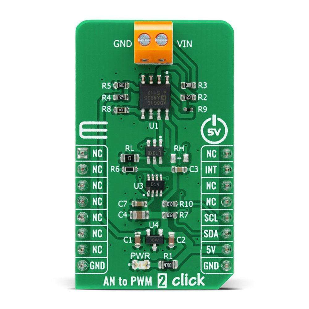 Mikroelektronika d.o.o. MIKROE-4221 AN to PWM 2 Click Board - The Debug Store UK