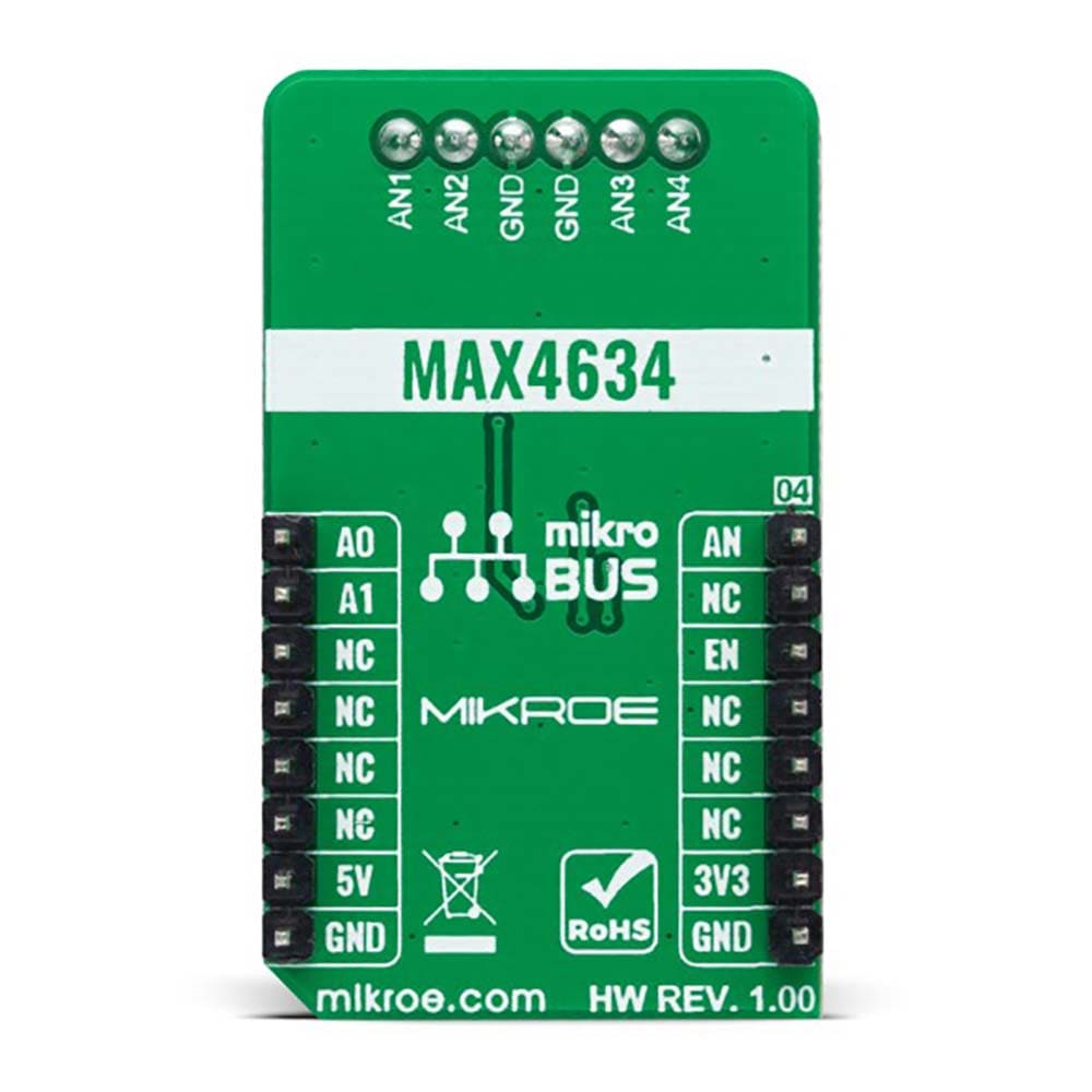 Mikroelektronika d.o.o. MIKROE-5120 Analog MUX 5 Click Board - The Debug Store UK