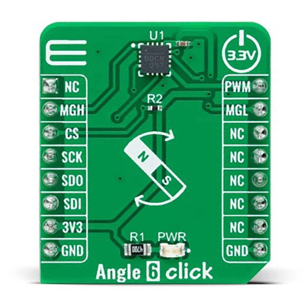 Mikroelektronika d.o.o. MIKROE-5282 Angle 6 Click Board - The Debug Store UK
