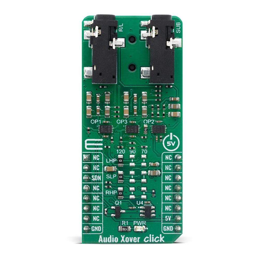 Mikroelektronika d.o.o. MIKROE-4104 Audio XOver Click Board - The Debug Store UK