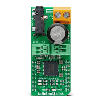 Mikroelektronika d.o.o. MIKROE-4812 AudioAmp 8 Click Board - The Debug Store UK