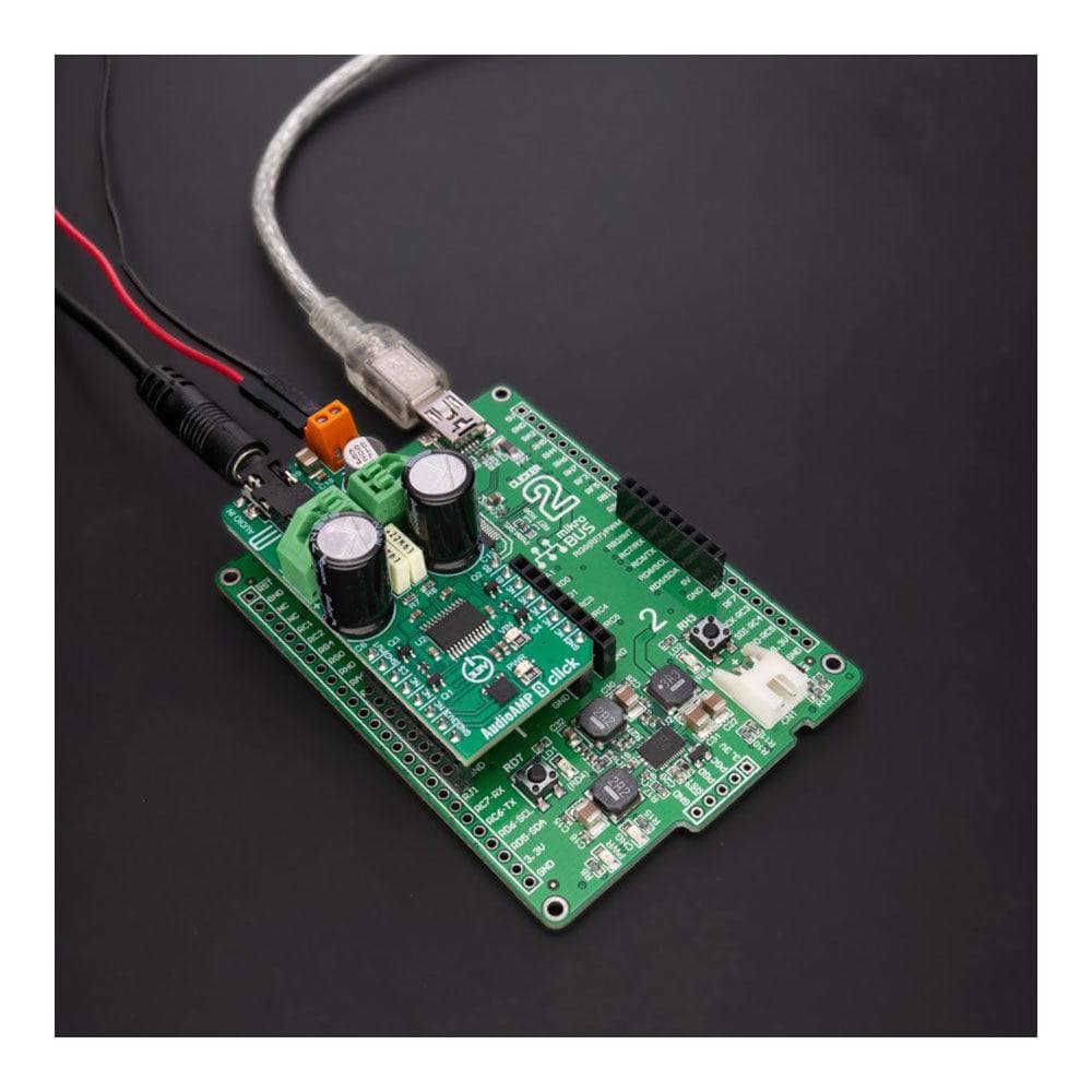 Mikroelektronika d.o.o. MIKROE-5595 AudioAMP 9 Click Board™ - The Debug Store UK