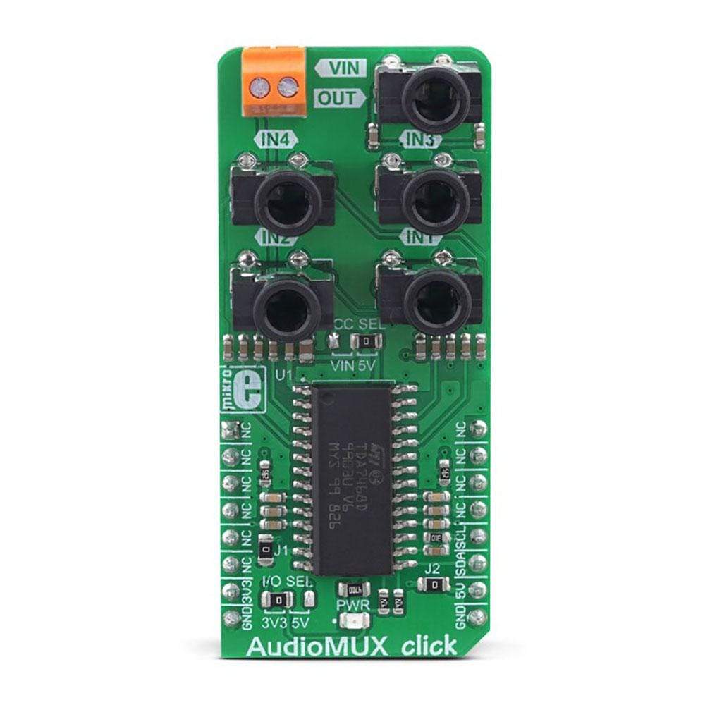 Mikroelektronika d.o.o. MIKROE-3344 AudioMUX Click Board - The Debug Store UK