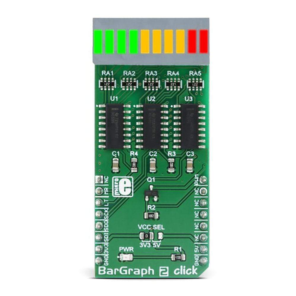 Mikroelektronika d.o.o. MIKROE-3021 BarGraph 2 Click Board - The Debug Store UK