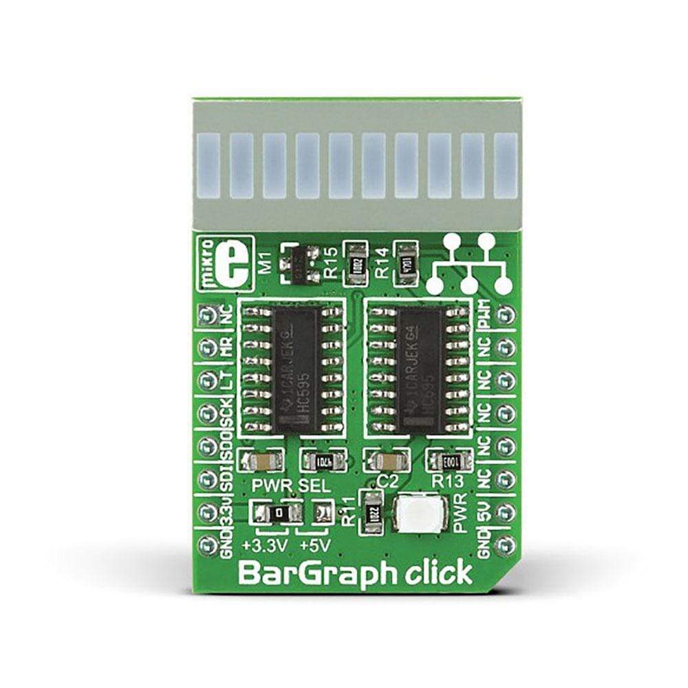 Mikroelektronika d.o.o. MIKROE-1423 BarGraph Click Board - The Debug Store UK