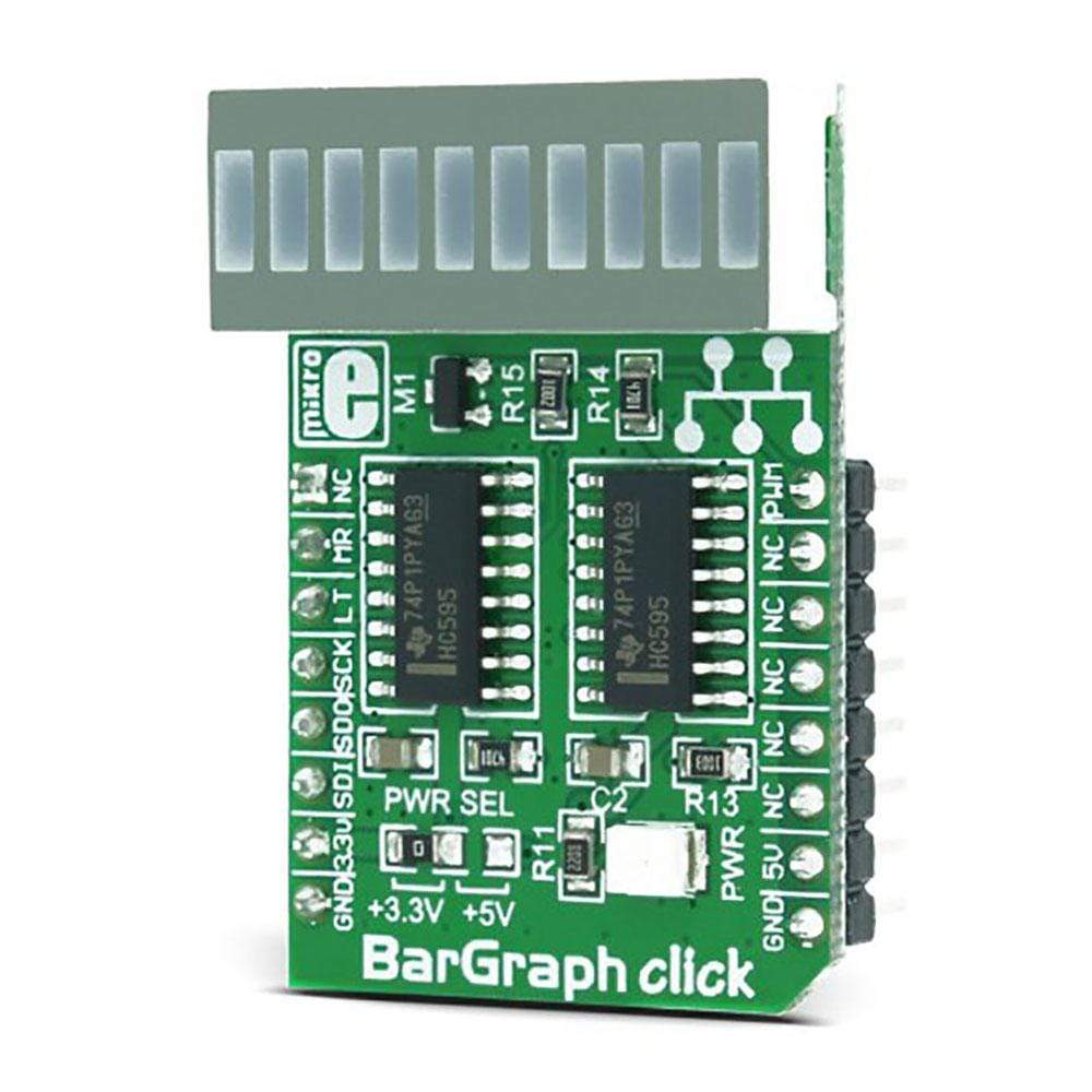 Mikroelektronika d.o.o. MIKROE-1423 BarGraph Click Board - The Debug Store UK