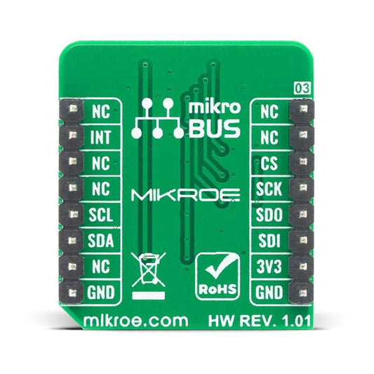 Mikroelektronika d.o.o. MIKROE-4190 Barometer 3 Click Board - The Debug Store UK