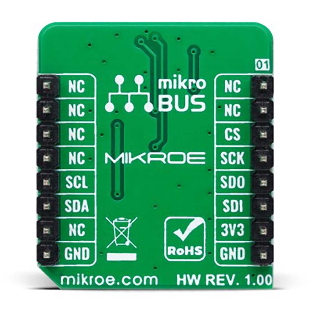 Mikroelektronika d.o.o. MIKROE-5128 Barometer 8 Click Board - The Debug Store UK