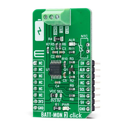 Mikroelektronika d.o.o. MIKROE-5098 BATT-MON 3 Click Board - The Debug Store UK