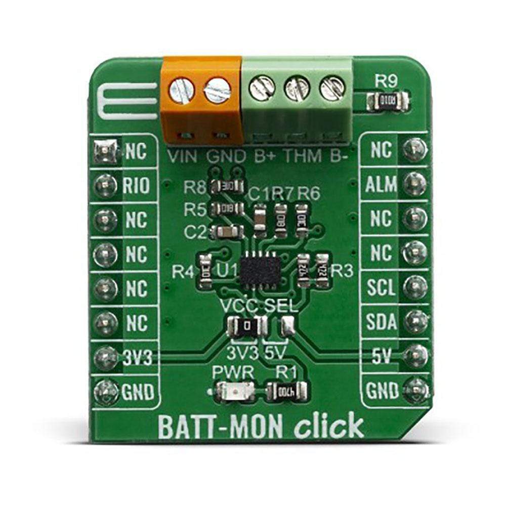 Mikroelektronika d.o.o. MIKROE-3741 BATT-MON Click Board - The Debug Store UK