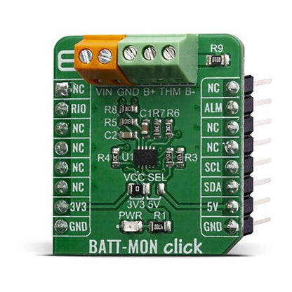Mikroelektronika d.o.o. MIKROE-3741 BATT-MON Click Board - The Debug Store UK
