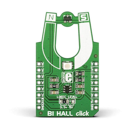 Mikroelektronika d.o.o. MIKROE-1646 Bi Hall Click Board - The Debug Store UK