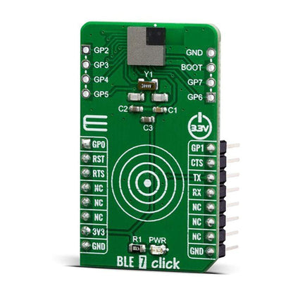 Mikroelektronika d.o.o. MIKROE-3872 BLE 7 Click Board - The Debug Store UK