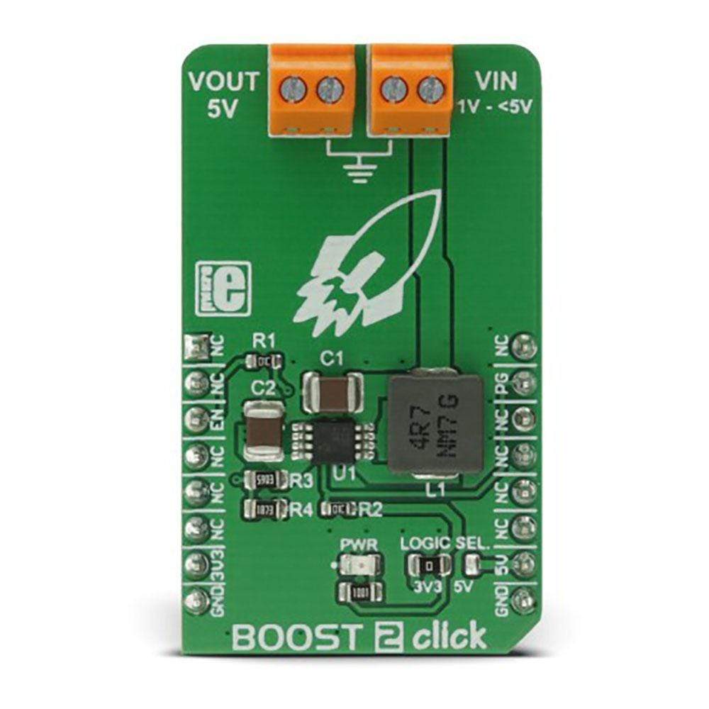 Mikroelektronika d.o.o. MIKROE-2894 Boost 2 Click Board - The Debug Store UK