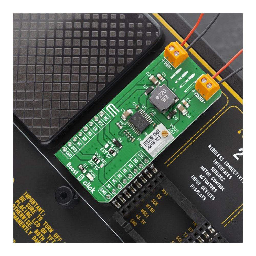 Mikroelektronika d.o.o. MIKROE-3813 Boost 6 Click Board - The Debug Store UK