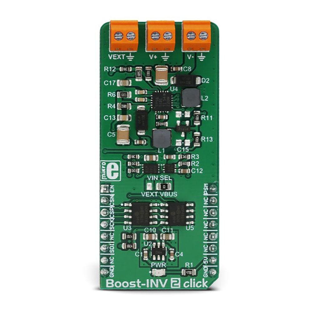 Mikroelektronika d.o.o. MIKROE-3123 Boost-INV 2 Click Board - The Debug Store UK