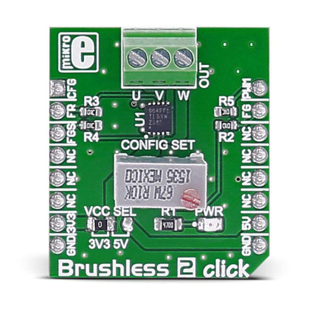 Mikroelektronika d.o.o. MIKROE-2754 Brushless 2 Click Board - The Debug Store UK