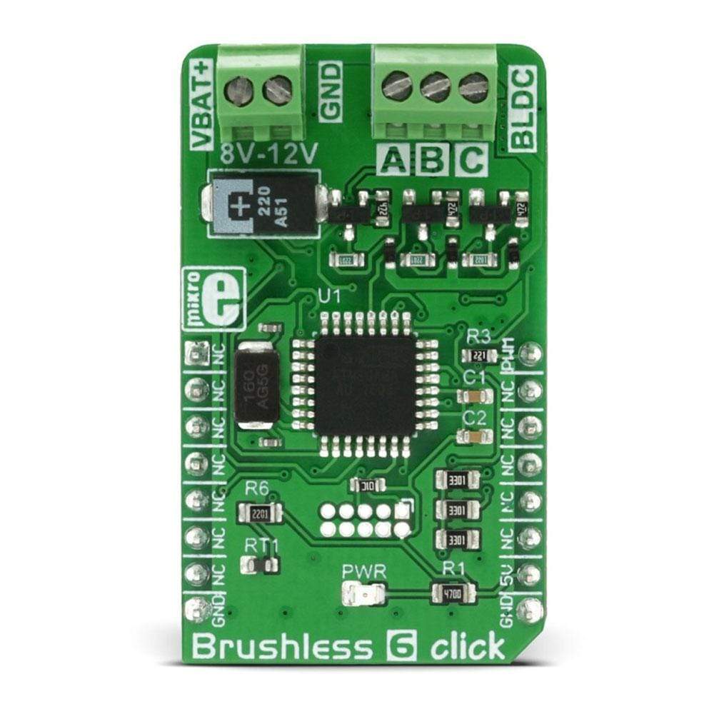 Mikroelektronika d.o.o. MIKROE-2847 Brushless 6 Click Board - The Debug Store UK