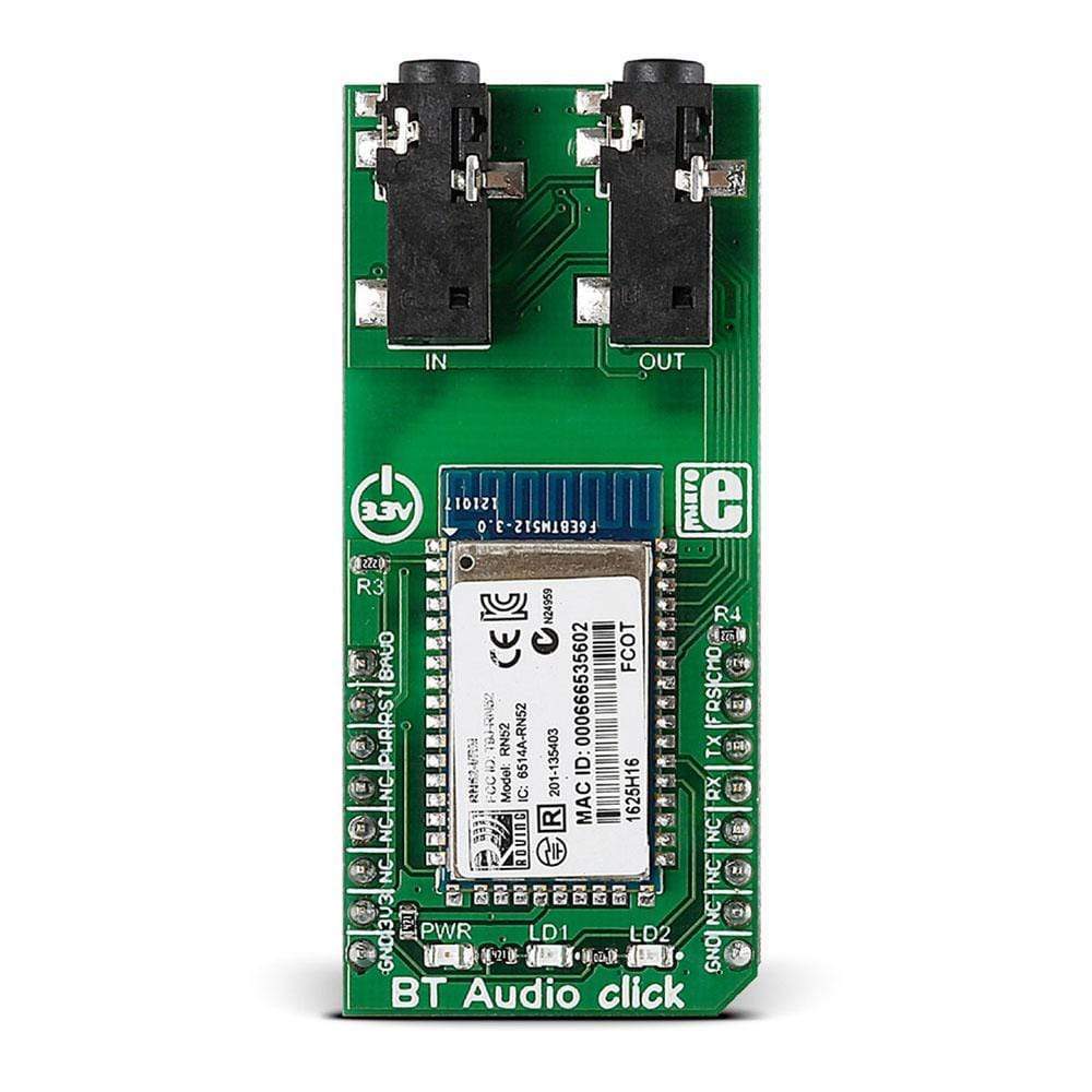 Mikroelektronika d.o.o. MIKROE-2399 BT Audio Click Board - The Debug Store UK