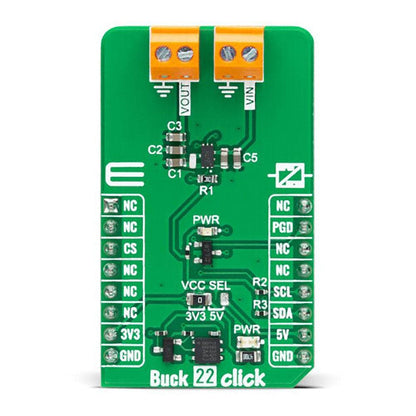 Mikroelektronika d.o.o. MIKROE-5446 Buck 22 Click Board - The Debug Store UK