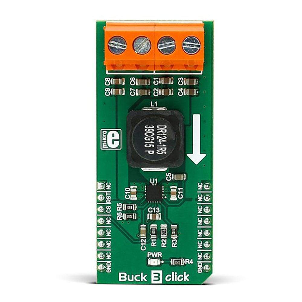 Mikroelektronika d.o.o. MIKROE-2971 Buck 3 Click Board - The Debug Store UK