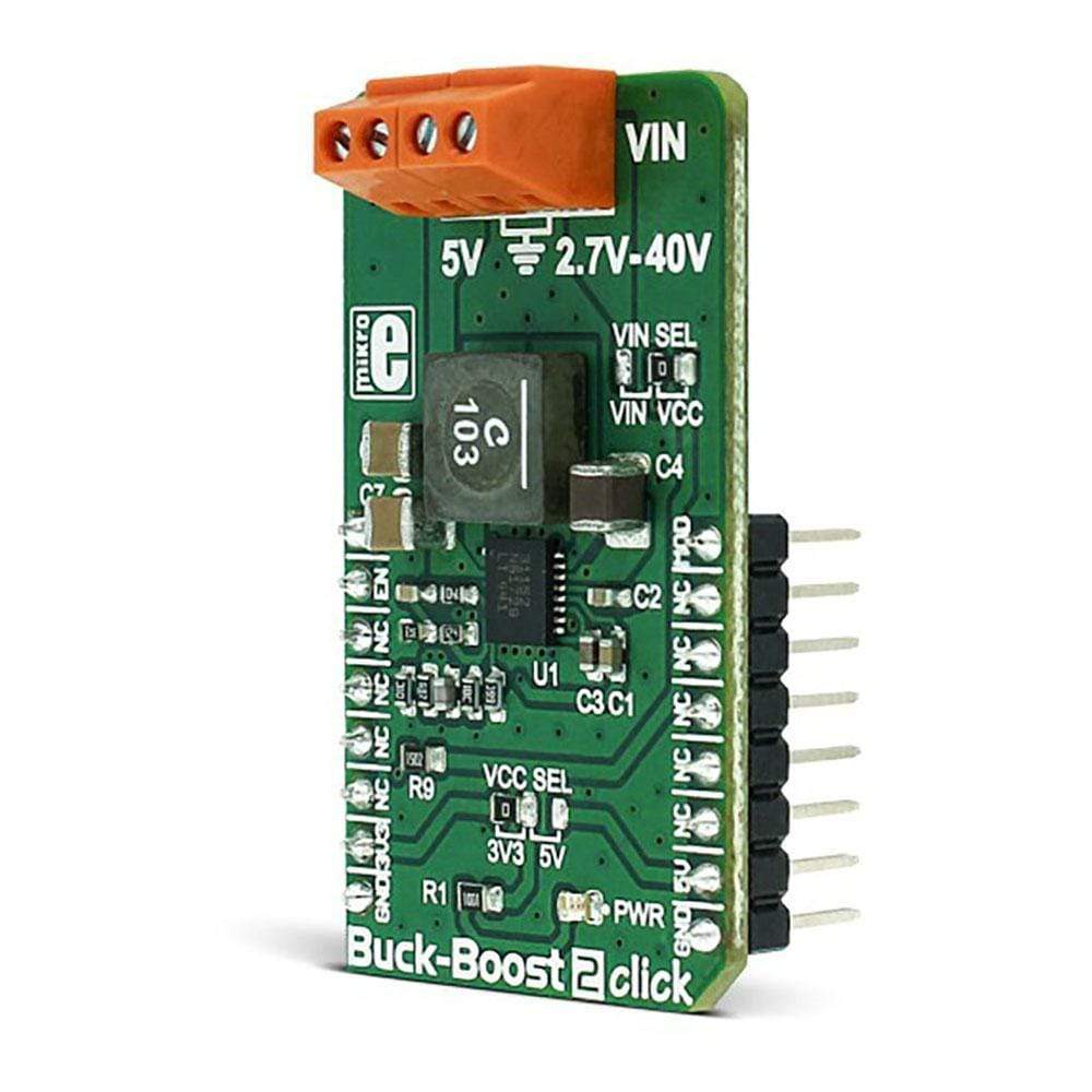Mikroelektronika d.o.o. MIKROE-2963 Buck-Boost 2 Click Board - The Debug Store UK
