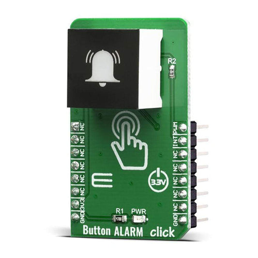 Mikroelektronika d.o.o. MIKROE-3763 Button Alarm Click Board - The Debug Store UK