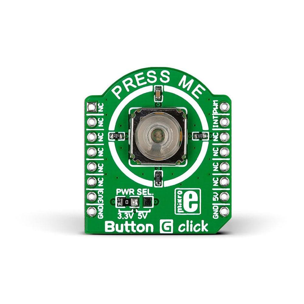Mikroelektronika d.o.o. MIKROE-2040 Button G Click Board - The Debug Store UK