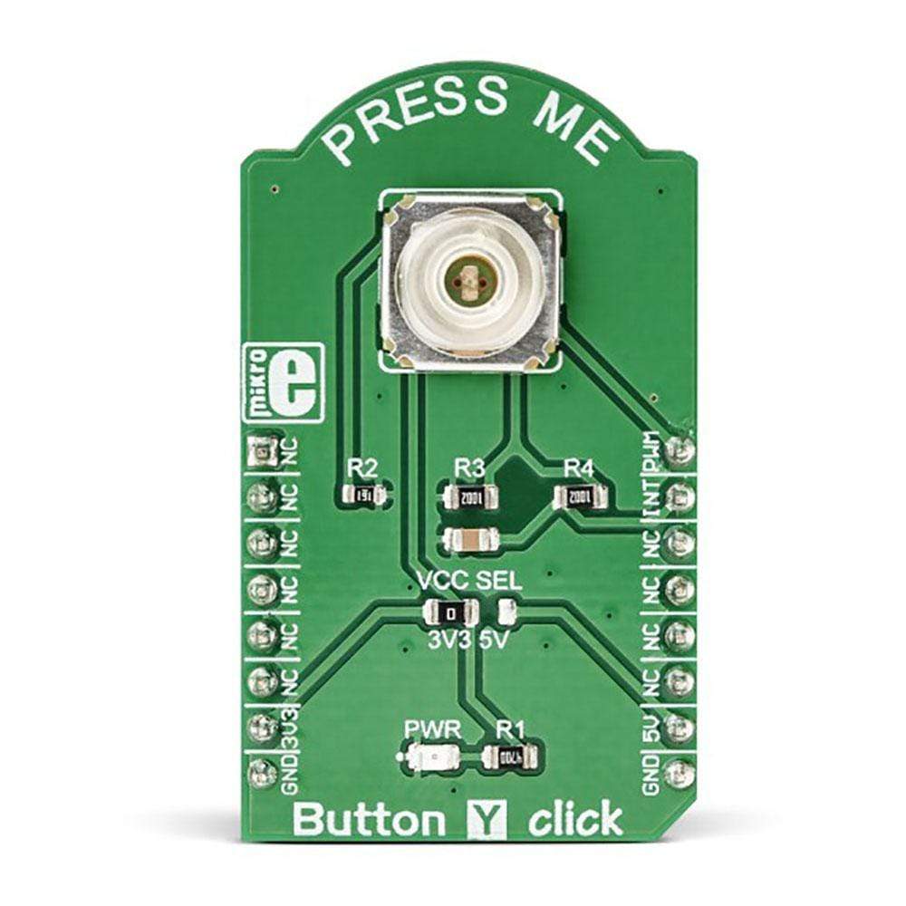 Mikroelektronika d.o.o. MIKROE-3262 Button Y Click Board - The Debug Store UK