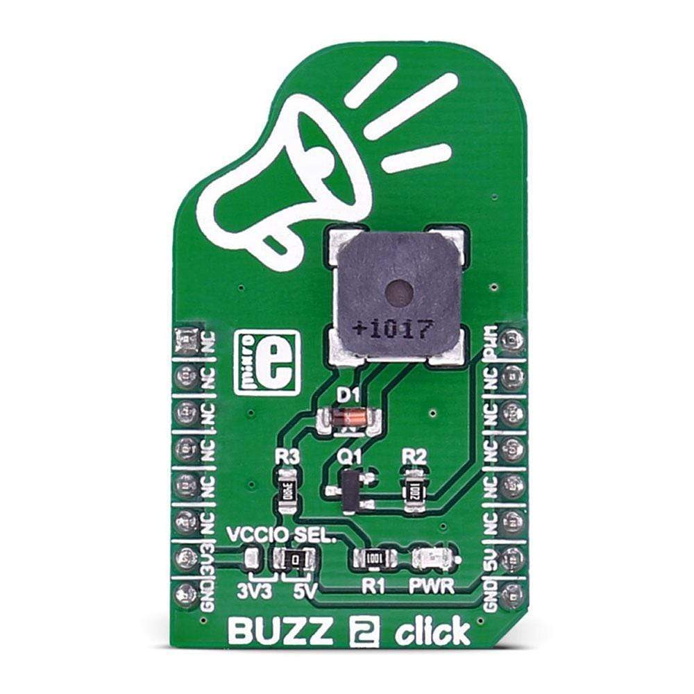 Mikroelektronika d.o.o. MIKROE-2720 Buzz 2 Click Board - The Debug Store UK