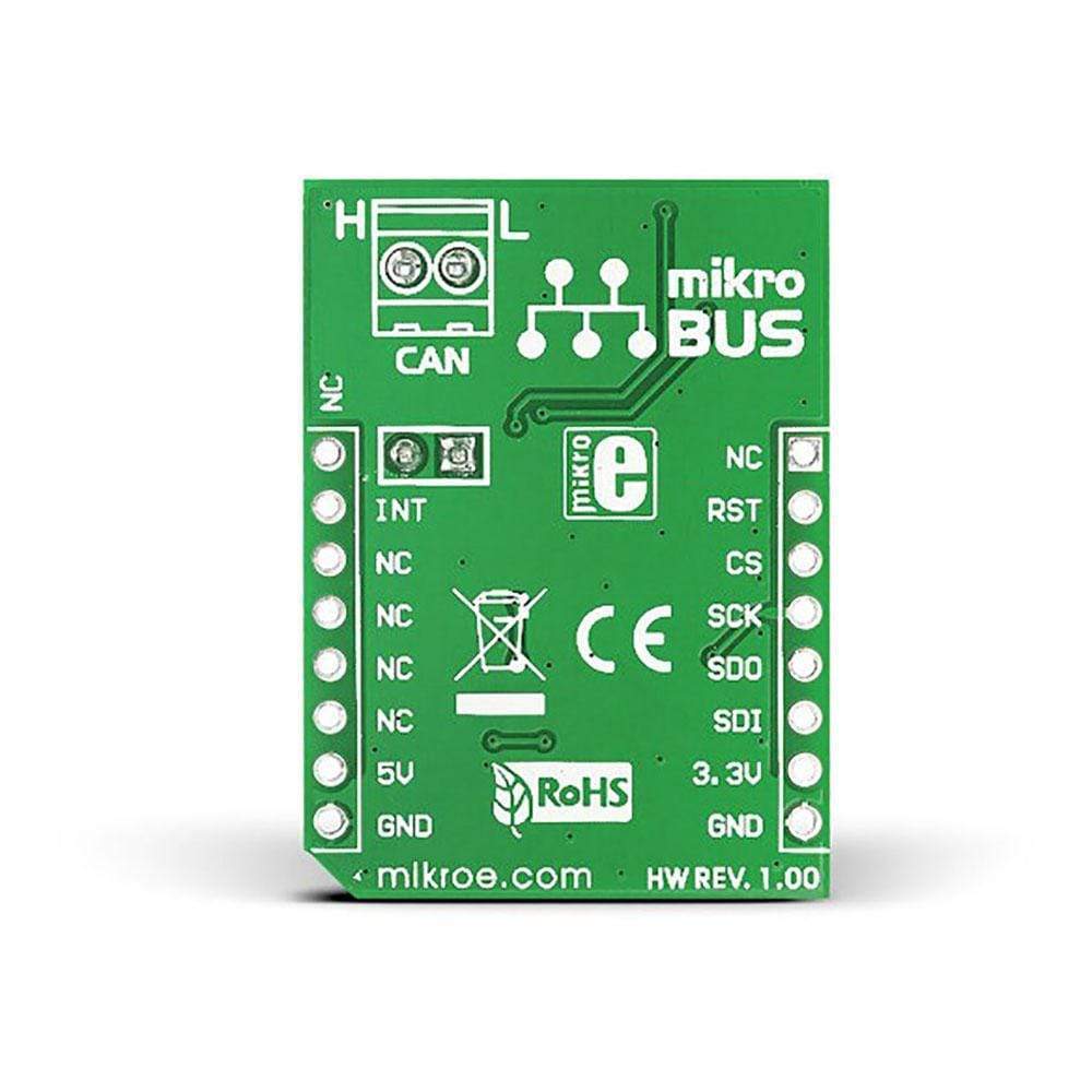 Mikroelektronika d.o.o. MIKROE-986 CAN SPI 3.3V Click Board - The Debug Store UK