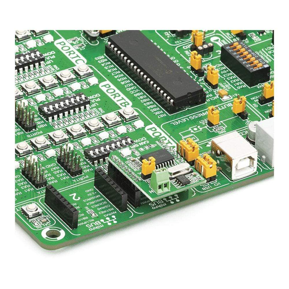 Mikroelektronika d.o.o. MIKROE-988 CAN SPI 5V Click Board - The Debug Store UK