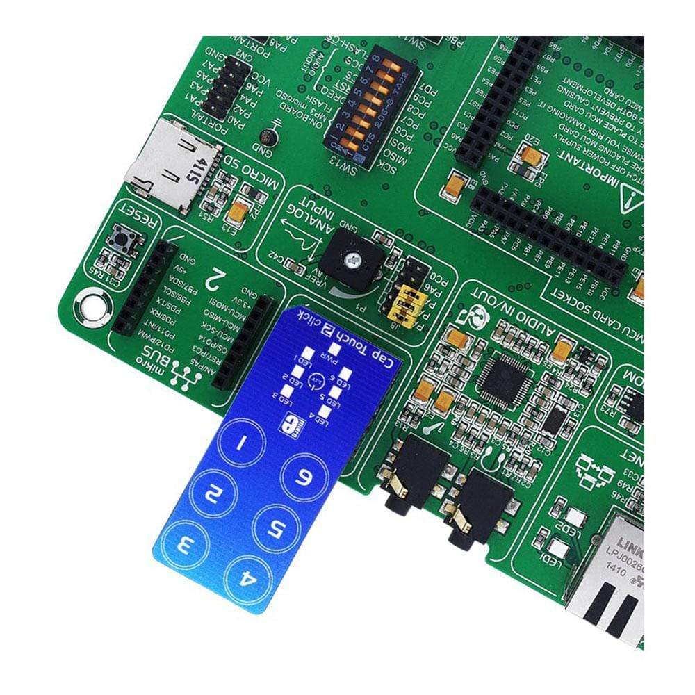 Mikroelektronika d.o.o. MIKROE-2964 Cap Touch 2 Click Board - The Debug Store UK